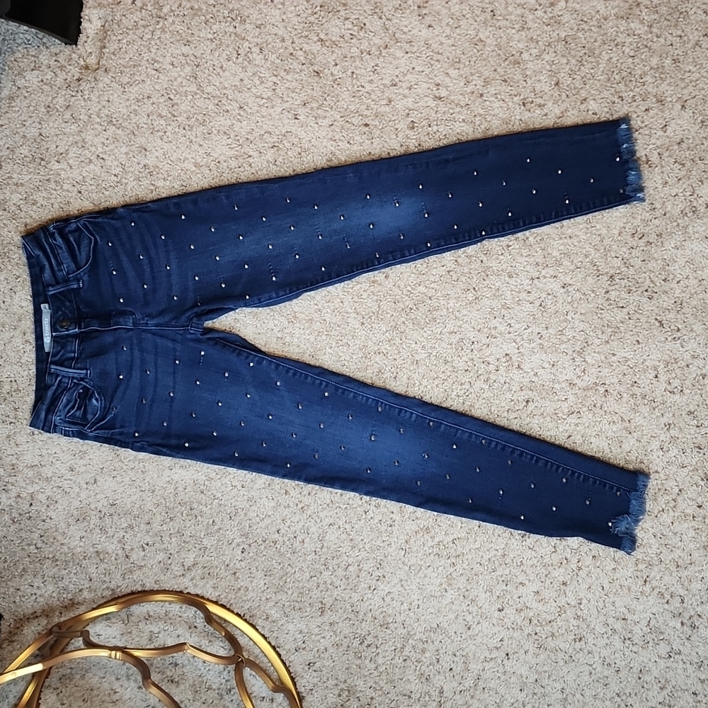 Tractr Studded Jeans, Youth size 10